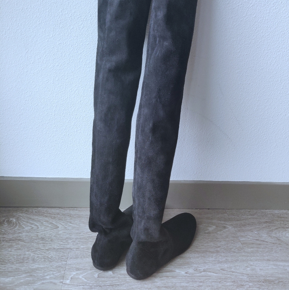 Isabel Marant Brenna Suede Over The Knee Boots - Picture 5 of 7